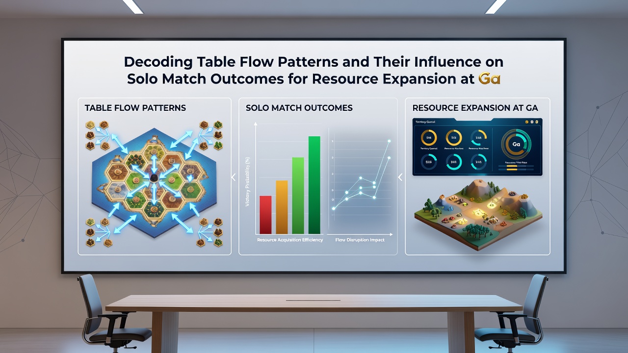 Chart illustrating how table flow adjustments affect outcomes in heads-up casino poker